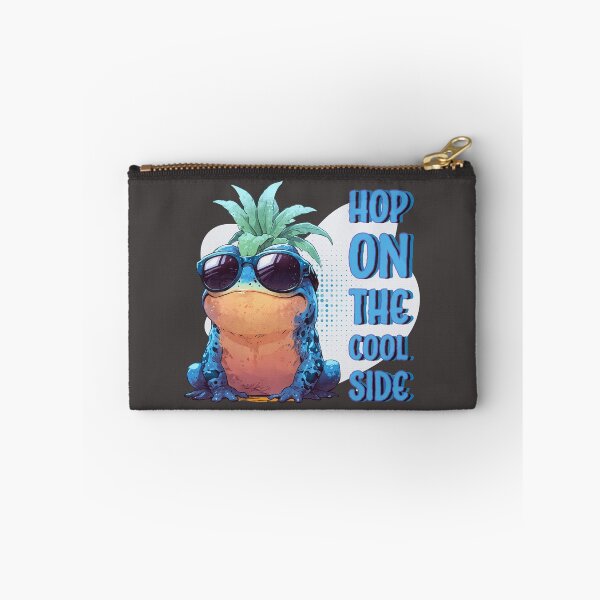 Item preview, Funky Frog - Hop on the Cool Side designed and sold by oddfolio.