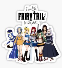 Ich schaue Fairy Tail für die Handlung ... (Mädchen!) Sticker
