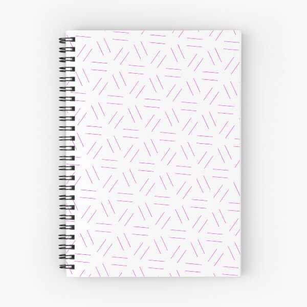 Item preview, Alternating Direction Hot Pink Spiraled Triangles Silhouette Print designed and sold by Alchemy-A-La-G.
