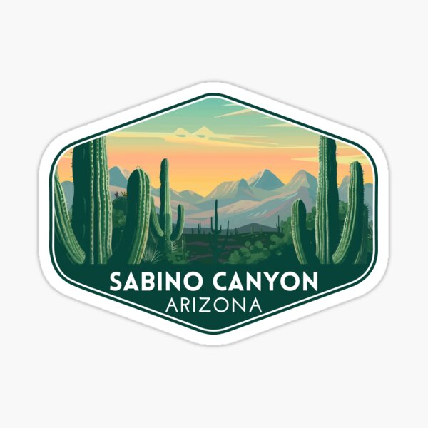 Vista previa del artículo con la obra «Arte de viaje de Sabino Canyon Arizona», diseñado y vendido por electricninja.