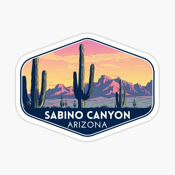 Vista previa del artículo con la obra «Arte de viaje de Sabino Canyon Arizona», diseñado y vendido por electricninja.