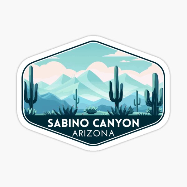 Vista previa del artículo con la obra «Arte de viaje de Sabino Canyon Arizona», diseñado y vendido por electricninja.