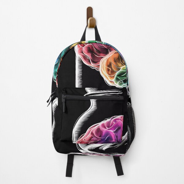 Item preview, Neurodivergent Black Brain in a Jar Sticker, Colorful Neurodiversity Decal, Laptop and Water Bottle Decoration, Inclusive Support Symbol designed and sold by WatermelonPink.