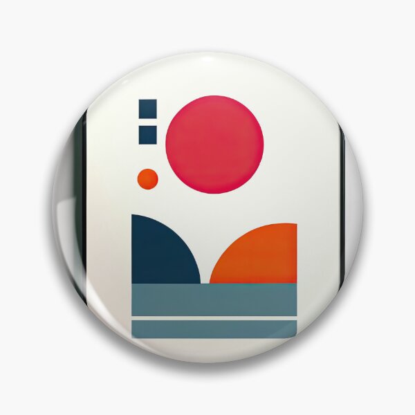 Item preview, Simple Geometric Harmony Art designed and sold by SunkenCost.