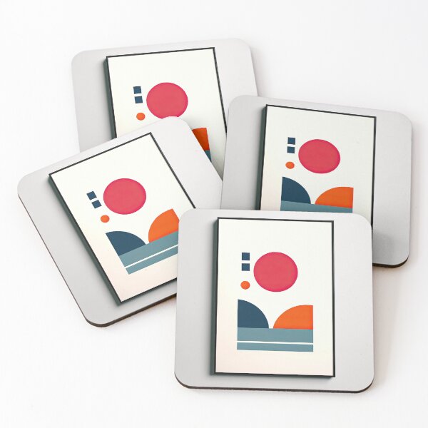 Item preview, Simple Geometric Harmony Art designed and sold by SunkenCost.
