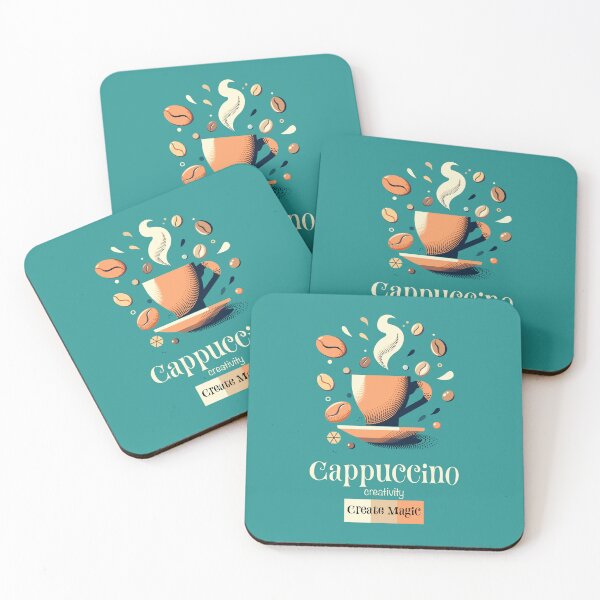 Item preview, Coffee poster Cappuccino  designed and sold by kavalenkavart.