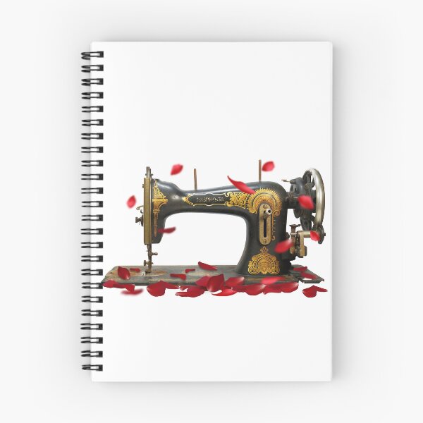 Item preview, Sewing machine with roses. Birth month flower sewing machine june designed and sold by godleo.