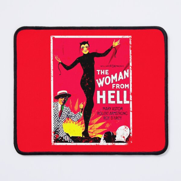 Item preview, The Woman from Hell Retro Movie Poster Distressed designed and sold by Greenbaby.