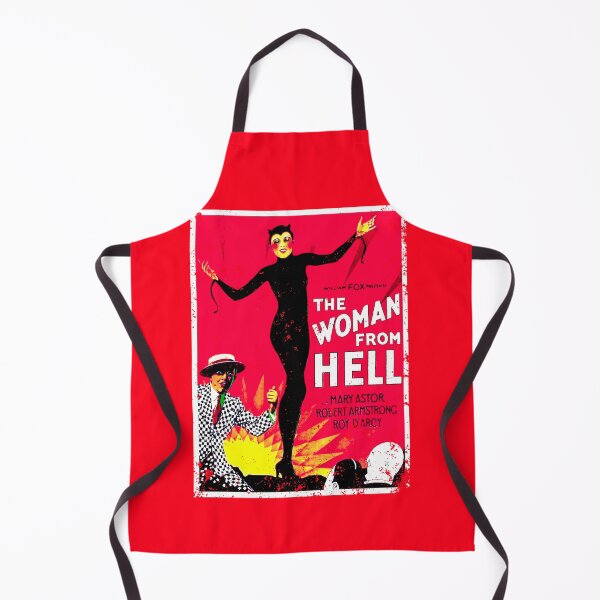 Item preview, The Woman from Hell Retro Movie Poster Distressed designed and sold by Greenbaby.