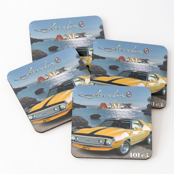 Item preview,  "Rev Up Your Walls: Vintage 1973 AMC Javelin AMX Art" designed and sold by Mrpalaad.