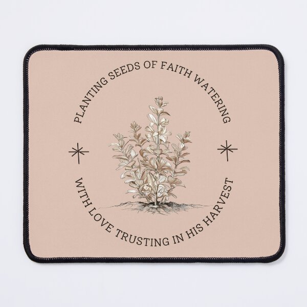 Item preview, Planting Seeds of Faith Christian Gardener Ministry Design designed and sold by jteart.
