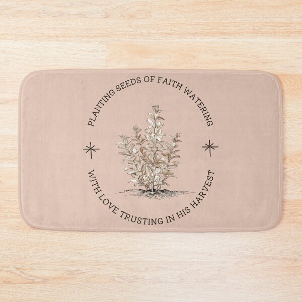 Item preview, Planting Seeds of Faith Christian Gardener Ministry Design designed and sold by jteart.