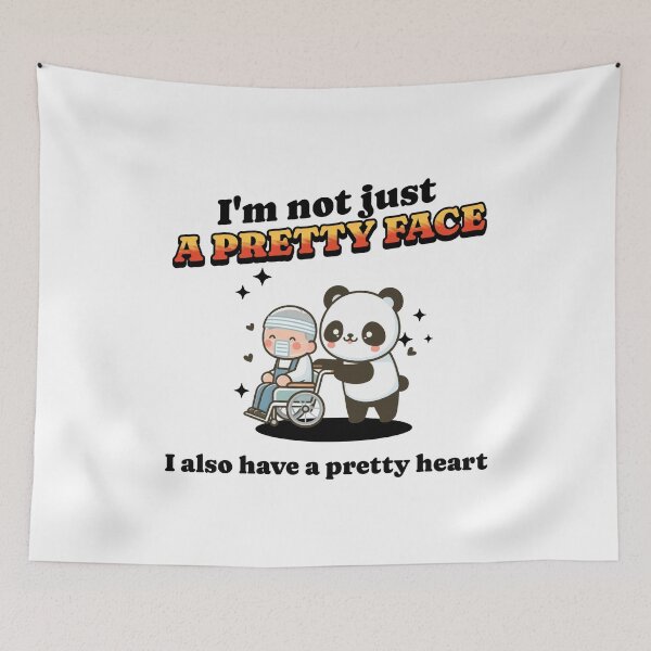 Item preview, I'm not just a pretty face Panda designed and sold by LemuellTrends.