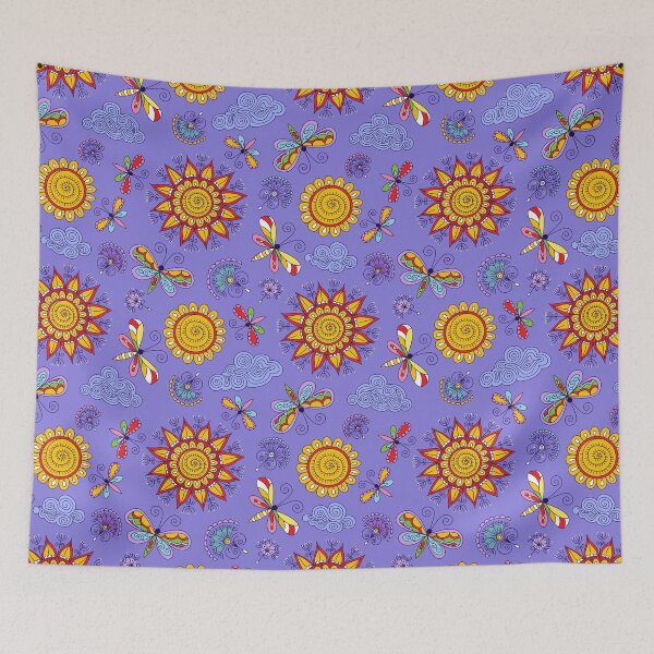 Item preview, Dandelion floral pattern  designed and sold by kavalenkavart.