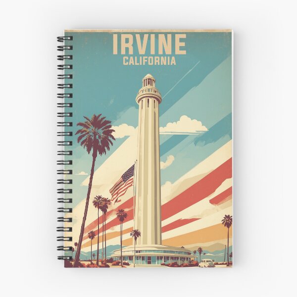 Item preview, Irvine California USA Vintage Travel Tourism  designed and sold by TravelersGems.