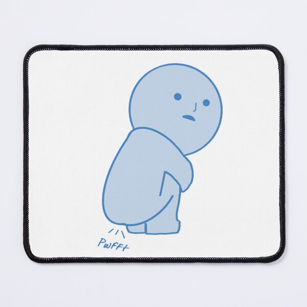 Item preview, Blue farting smiski designed and sold by honestly2cute.