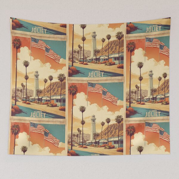 Item preview, Joliet Illinois USA Vintage Travel Tourism  designed and sold by TravelersGems.
