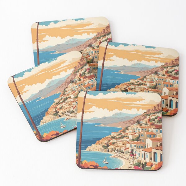 Item preview, Polichni Greece Vintage Travel Tourism  designed and sold by TravelersGems.