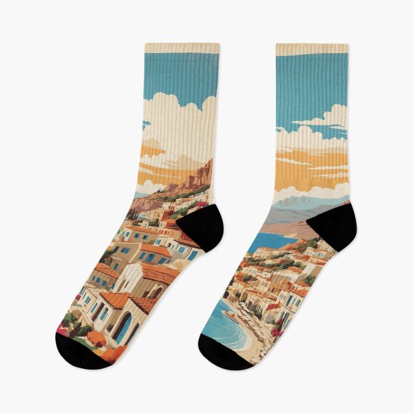 Item preview, Polichni Greece Vintage Travel Tourism  designed and sold by TravelersGems.