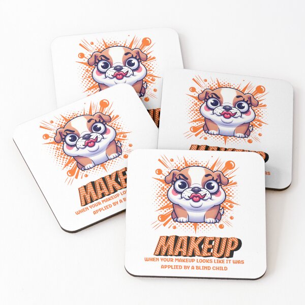 Item preview, Makeup Fails BullDog designed and sold by LemuellTrends.