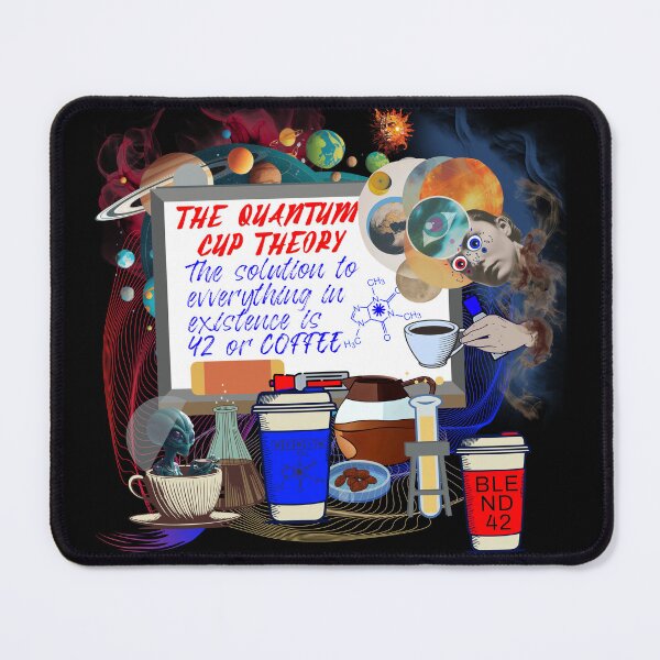 Item preview, QUANTUM CUP THEORY = 42 OR COFFEE designed and sold by FREEKNSTEIN.
