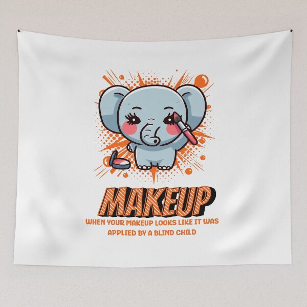 Item preview, Makeup Fails Elephant designed and sold by LemuellTrends.