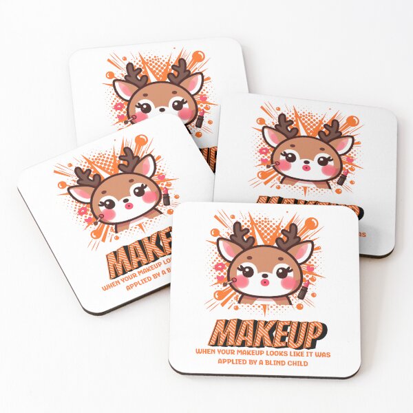 Item preview, Makeup Fails Deer designed and sold by LemuellTrends.