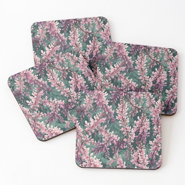 Item preview, Abstract Pink Wisteria Pattern designed and sold by calibrit.