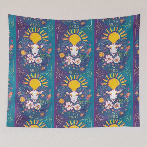 Artikelvorschau, Astrologie des Widders. Sonne im Widder, Sternzeichen, Widder-Symbol entworfen und verkauft von ZodiacWonders.