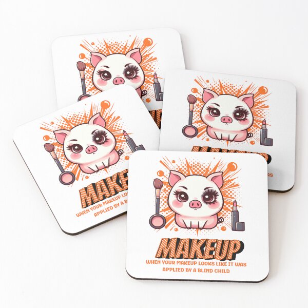 Item preview, Makeup Fails Pig designed and sold by LemuellTrends.