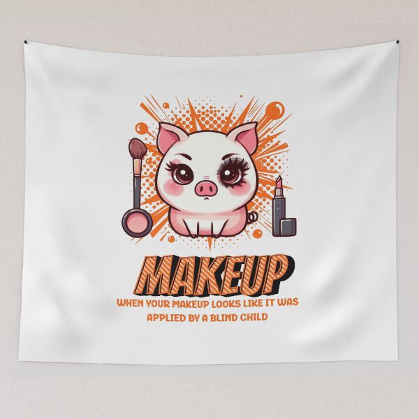 Item preview, Makeup Fails Pig designed and sold by LemuellTrends.