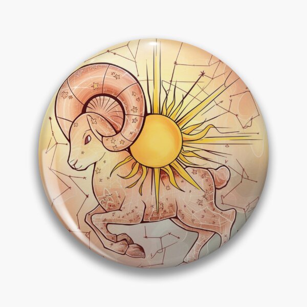 Item preview, Aries Astrology. Sun in Aries, Zodiac sign, Aries symbol designed and sold by ZodiacWonders.