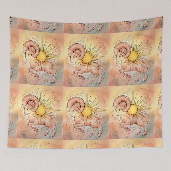 Item preview, Aries Astrology. Sun in Aries, Zodiac sign, Aries symbol designed and sold by ZodiacWonders.