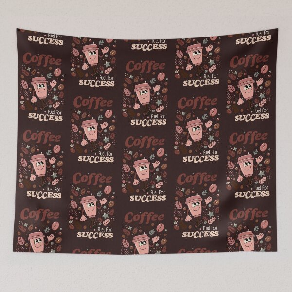 Item preview, Animated Coffee Cup Poster designed and sold by kavalenkavart.