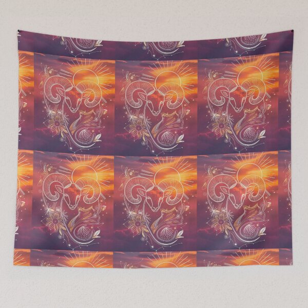 Item preview, Aries Astrology. Sun in Aries, Zodiac sign, Aries symbol designed and sold by ZodiacWonders.
