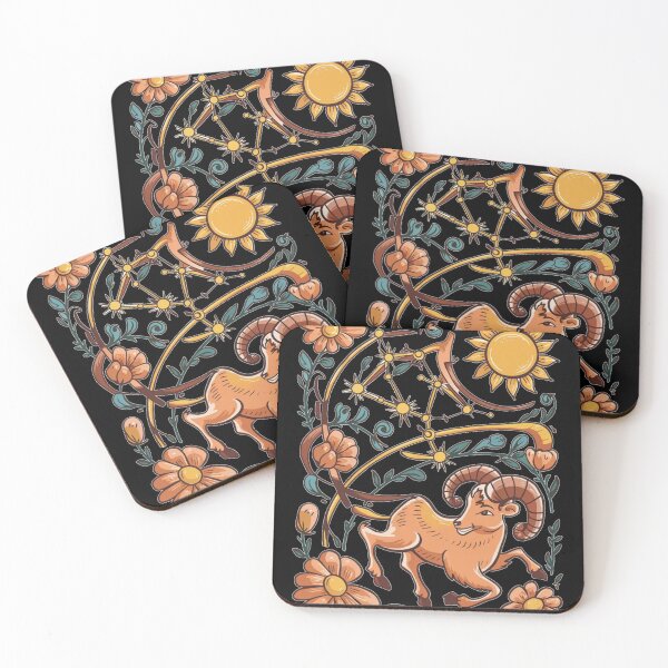 Artikelvorschau, Astrologie des Widders. Sonne im Widder, Sternzeichen, Widder-Symbol entworfen und verkauft von ZodiacWonders.