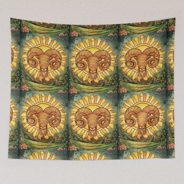 Item preview, Aries Astrology. Sun in Aries, Zodiac sign, Aries symbol designed and sold by ZodiacWonders.