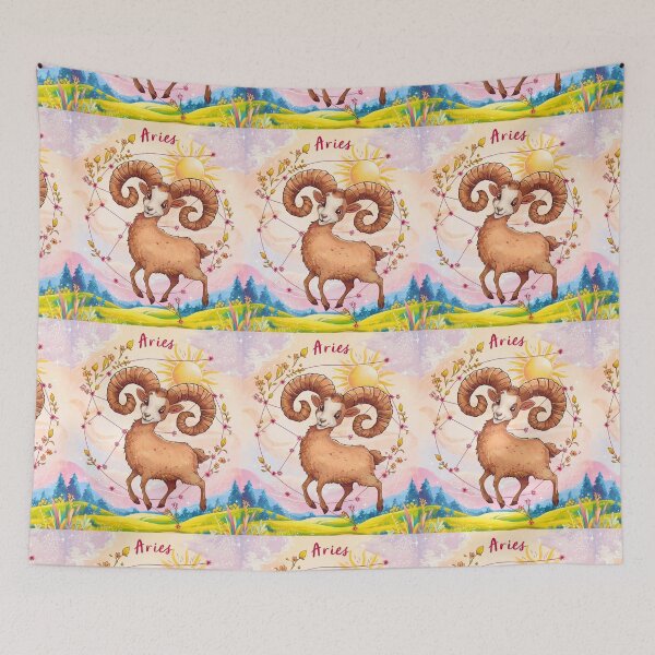 Item preview, Aries Astrology. Sun in Aries, Zodiac sign, Aries symbol designed and sold by ZodiacWonders.