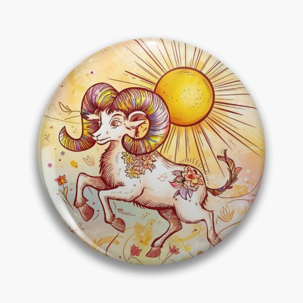 Item preview, Aries Astrology. Sun in Aries, Zodiac sign, Aries symbol designed and sold by ZodiacWonders.