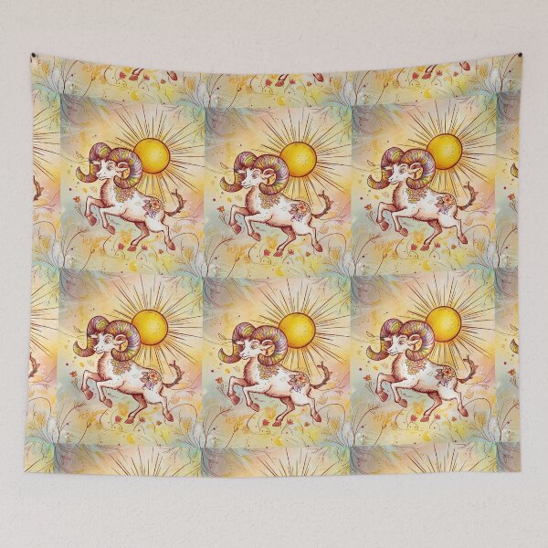 Item preview, Aries Astrology. Sun in Aries, Zodiac sign, Aries symbol designed and sold by ZodiacWonders.