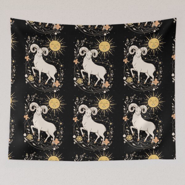 Item preview, Aries Astrology. Sun in Aries, Zodiac sign, Aries symbol designed and sold by ZodiacWonders.