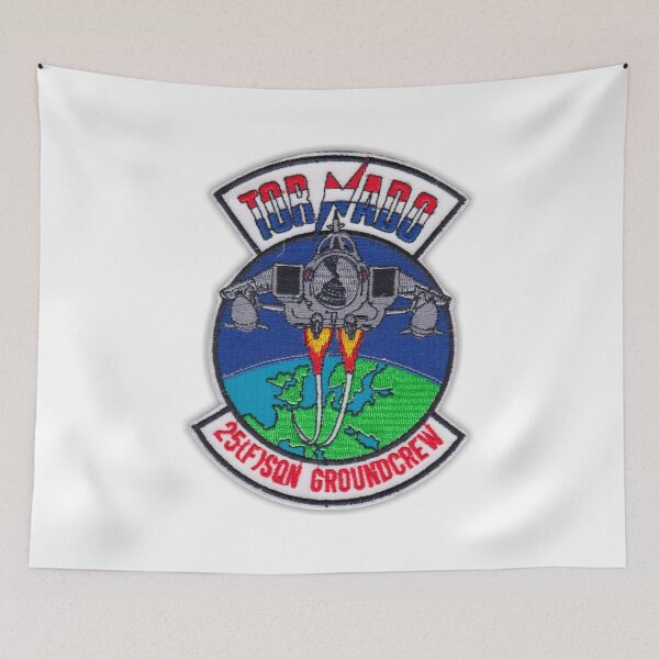 Item preview, Royal Air Force vet RAF veteran British forces uk 25 Sqn groundcrew patch designed and sold by LaughingProf.