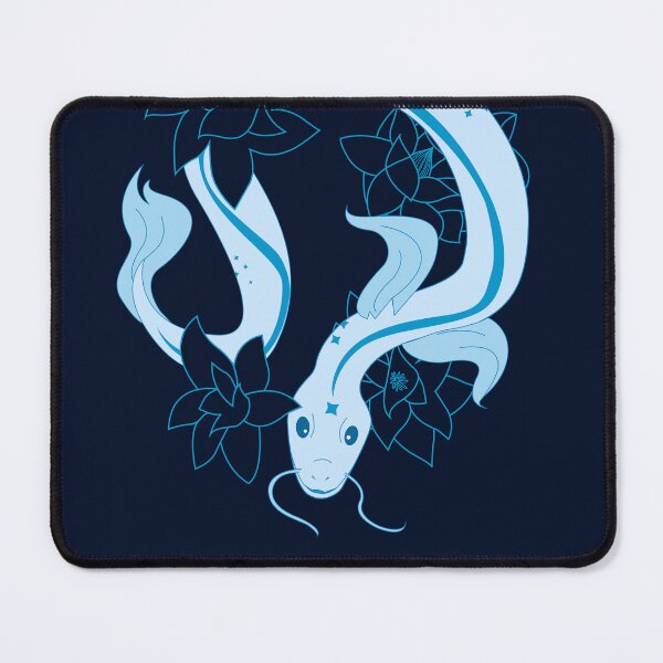 Item preview, Blue Lotus Serpent (line art aesthetic drawing) designed and sold by NiciRene00.