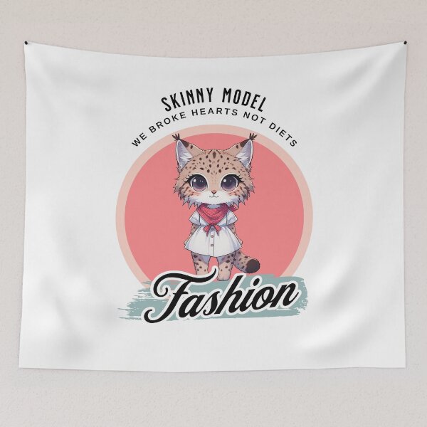 Item preview, Skinny Model Lynx designed and sold by LemuellTrends.