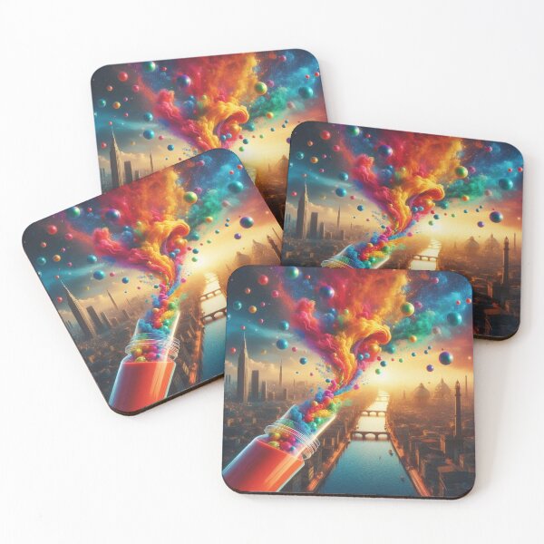 Item preview, The colors have exploded, let's celebrate. designed and sold by storefunnypets.