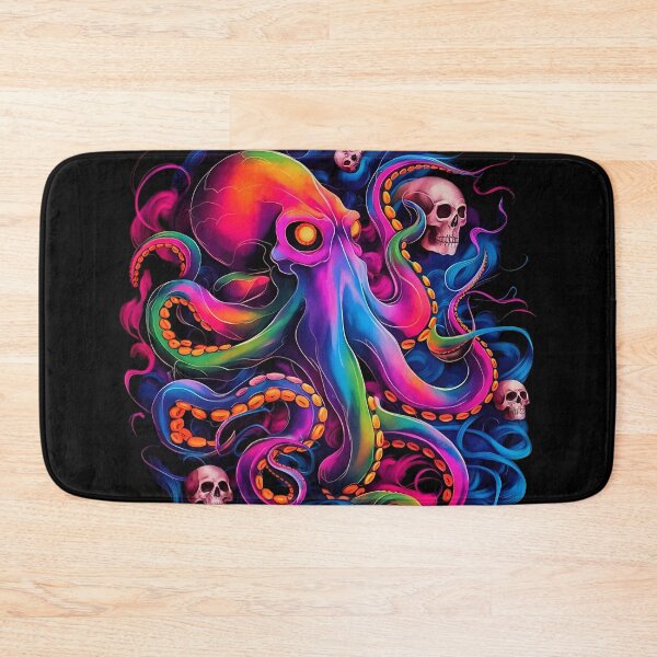 Item preview, Vibrant kraken designed and sold by designsartpod.