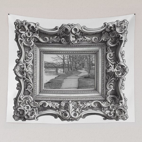 Item preview, From Ramsey Park w/ornate frame designed and sold by ToddMichaelArt.