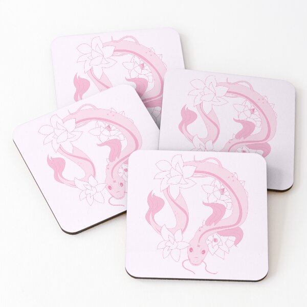 Item preview, Pink Lotus Serpent (line art aesthetic drawing) designed and sold by NiciRene00.