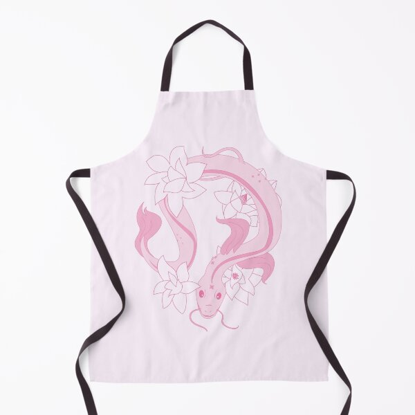 Item preview, Pink Lotus Serpent (line art aesthetic drawing) designed and sold by NiciRene00.