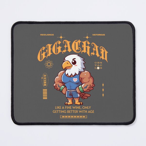 Item preview, Gigachad Eagle designed and sold by LemuellTrends.